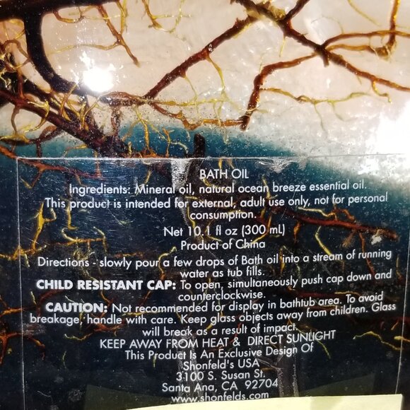 🆕️Shonfelds' Fleur Ocean Breeze Calming Bath Oil - Picture 13 of 17